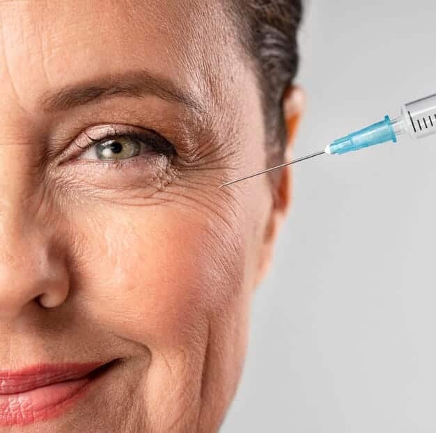 woman receiving juvederm